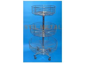 TRIPLE REVOLVING RACK