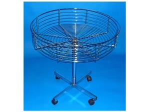 ROTATING ROUND BASKET