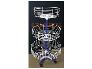 TRIPLE REVOLVING RACK