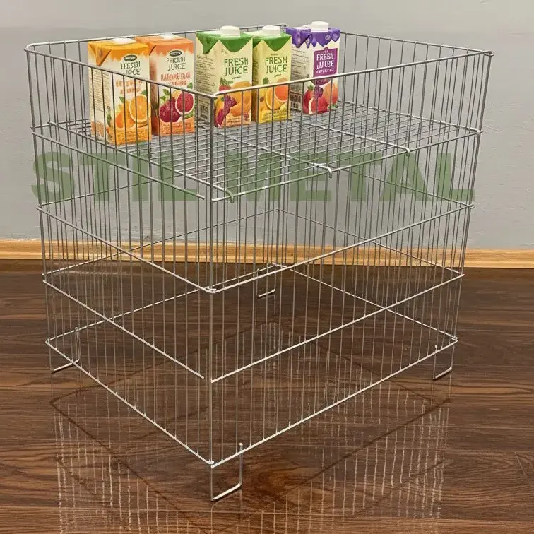 Katlanır Tel Sepet Std 304-S