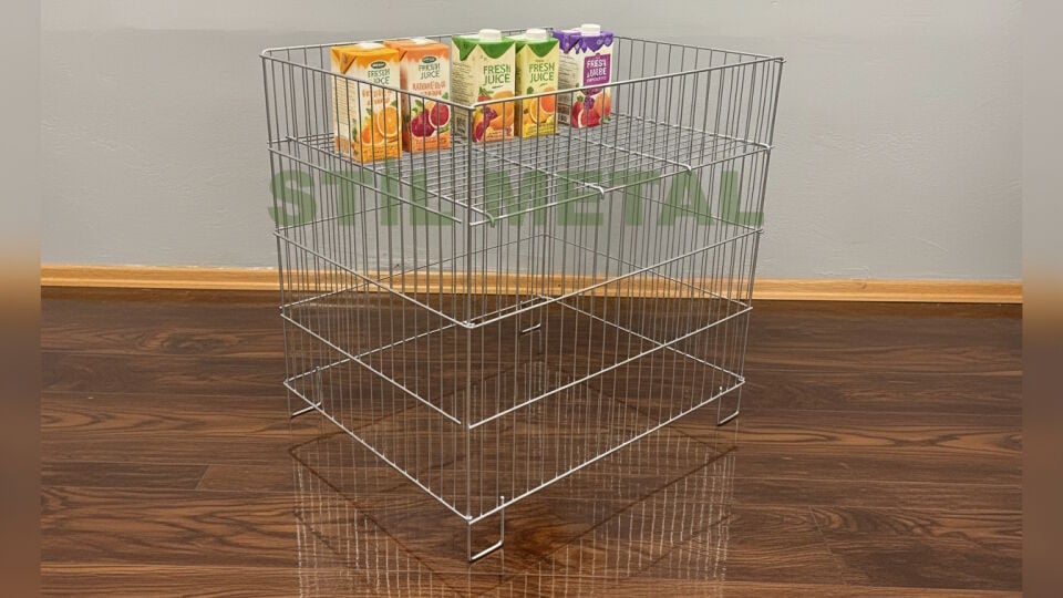 Katlanır Tel Sepet Std 304-S