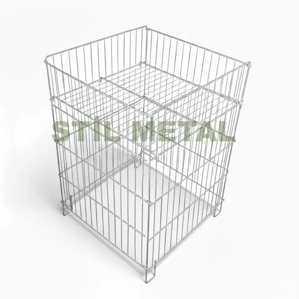 Katlanır Tel Sepet Std 304-S