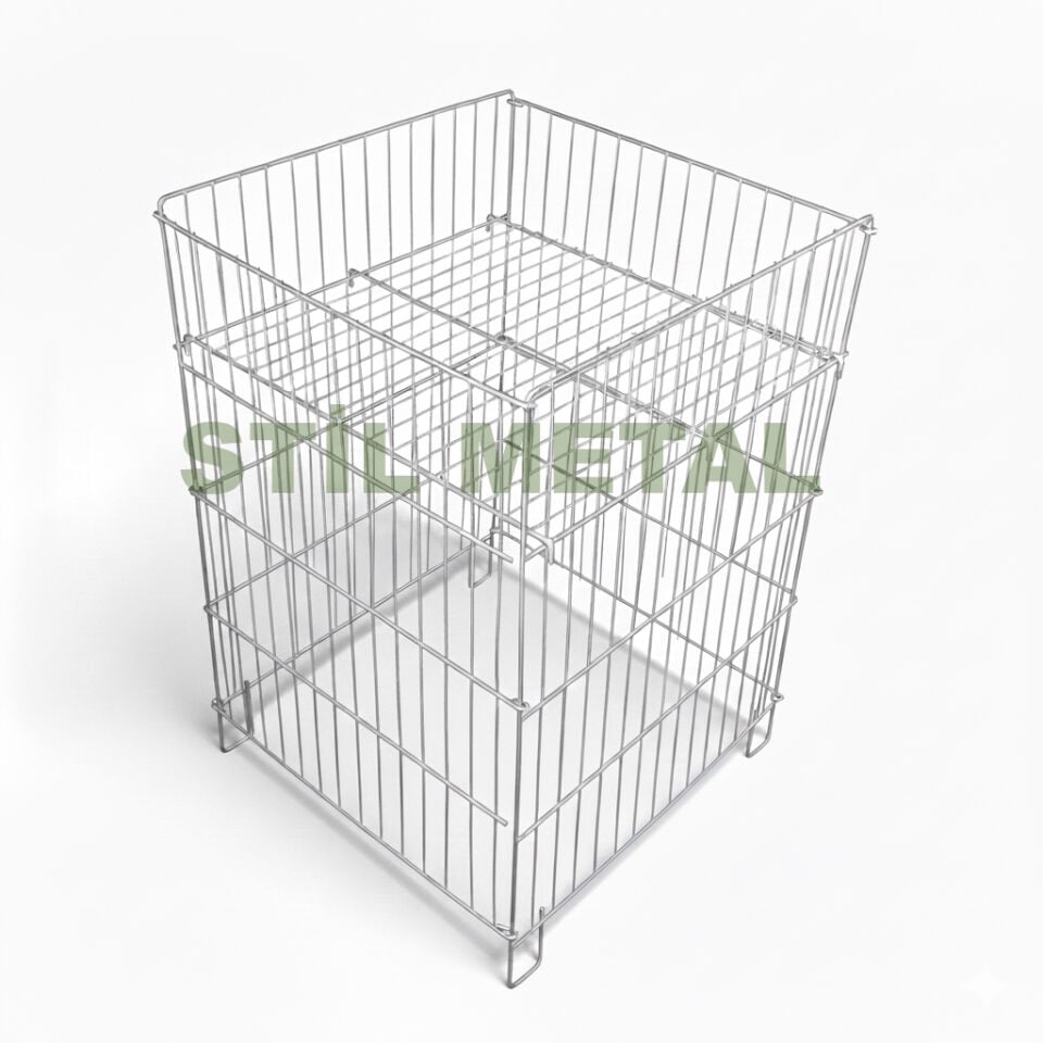 Katlanır Tel Sepet Std 304-S