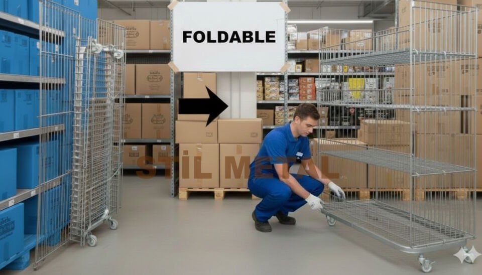 Katlanır Aksiyon Sepeti Std. 301-KS