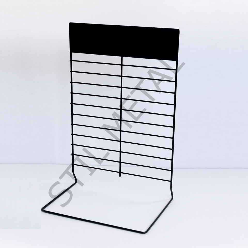 Desktop Wire Grid Panel Stand 311