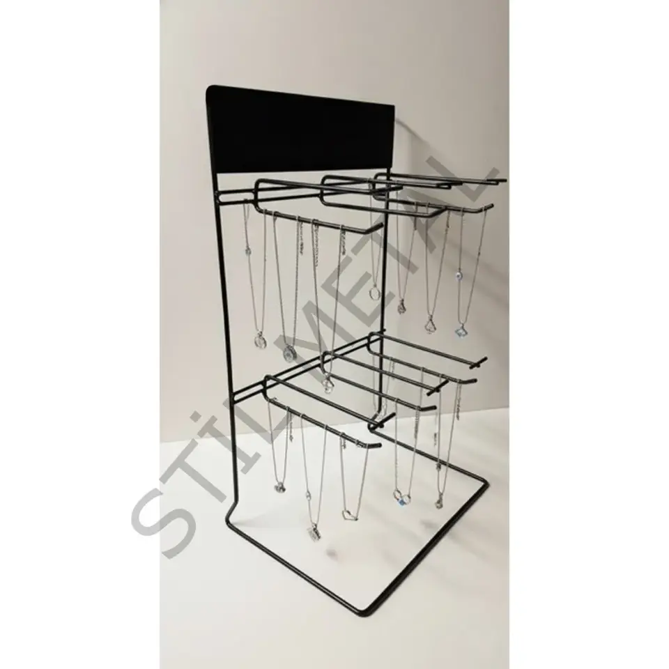 Masa Üstü Tel Hasır Panolu Stand 311