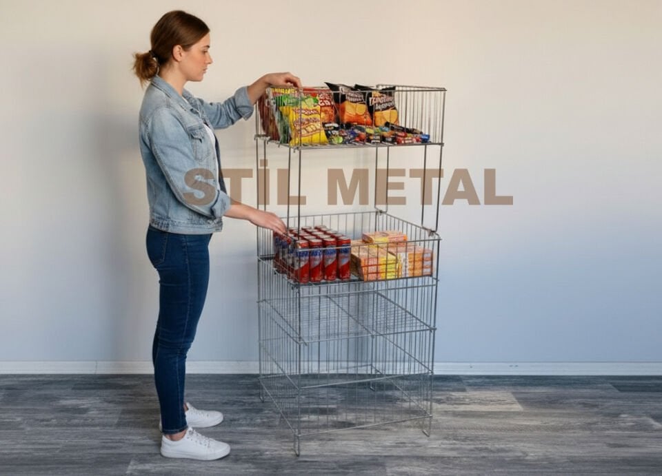 Katlanır Sepetler İçin Üst Sepet 304-US