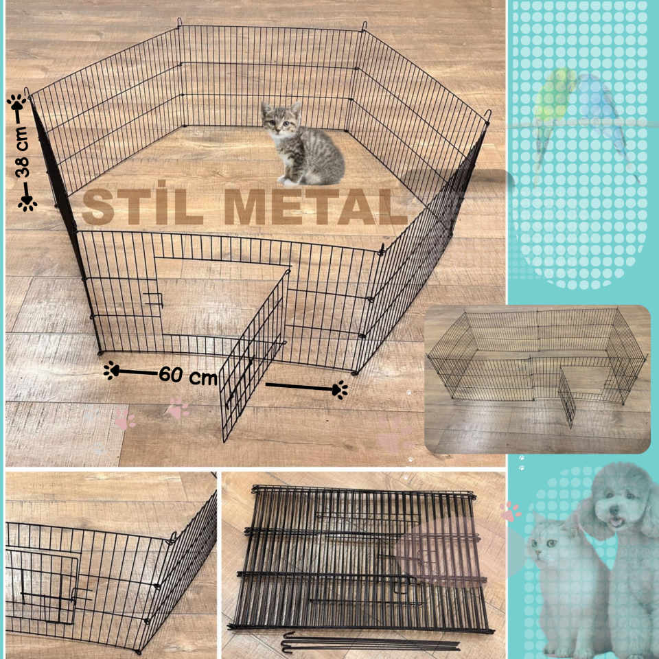 Kedi Köpek Çiti Küçük Boy 60x38