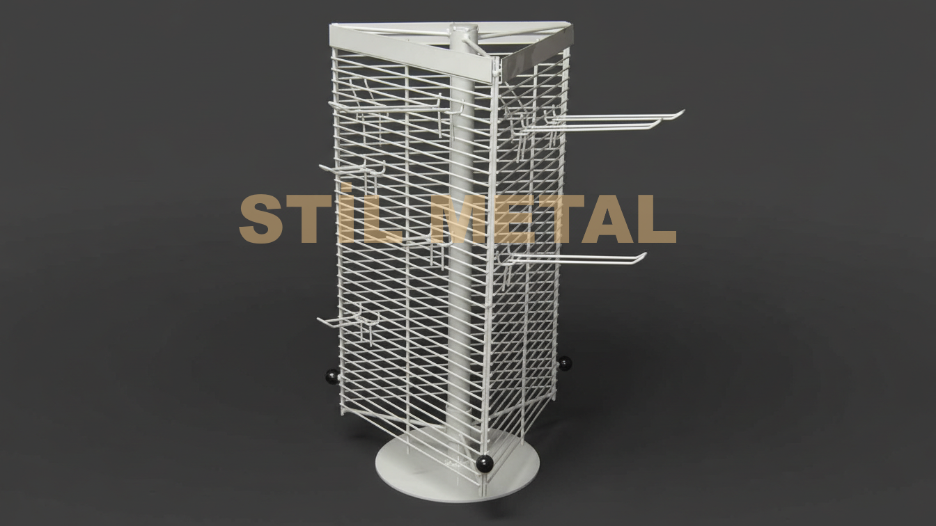 Üçgen Masa Üstü Standı