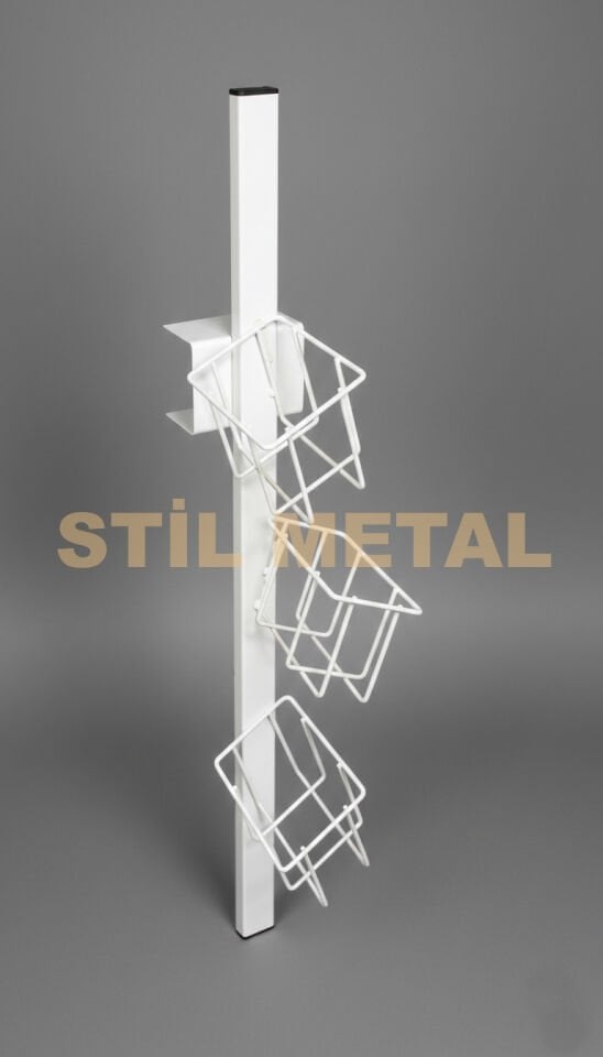Kancalı Metal Asalak Stand – Yan Teşhir ve Ek Sergileme Aparatı