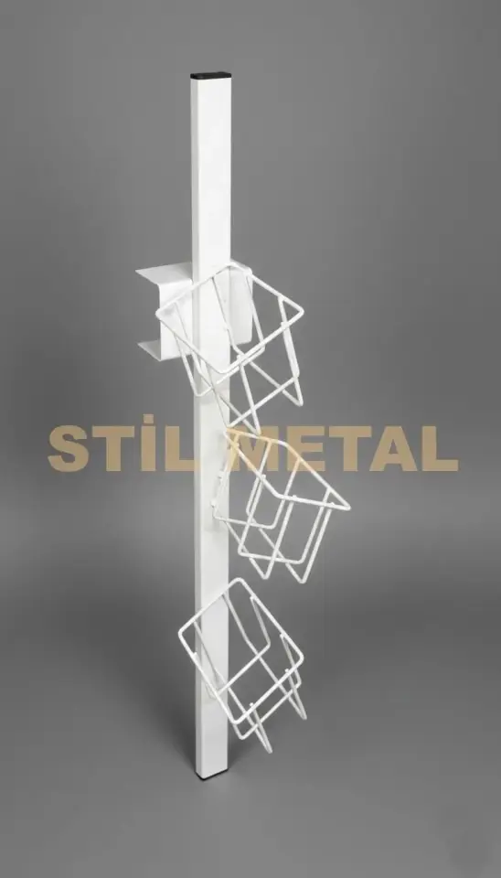 Kancalı Metal Asalak Stand – Yan Teşhir ve Ek Sergileme Aparatı