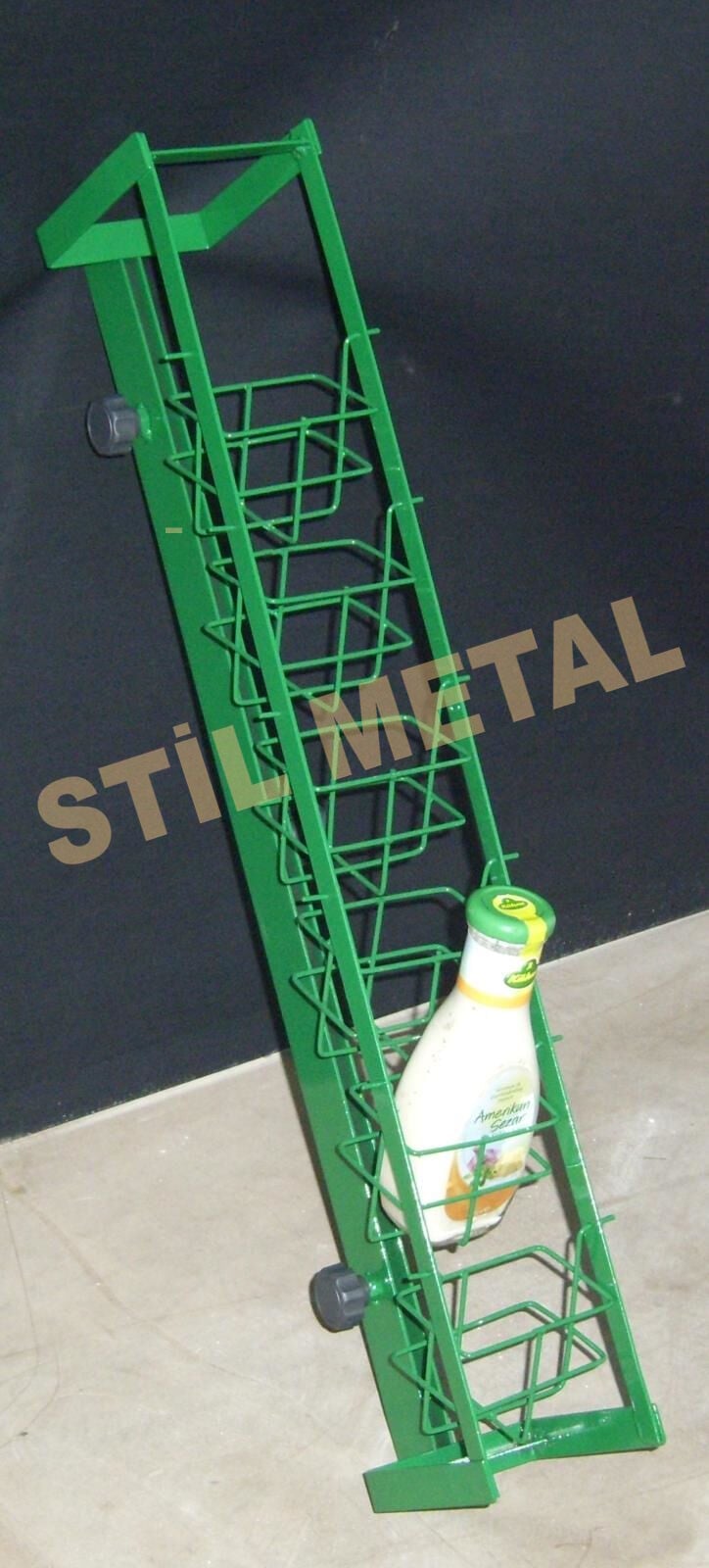 Ketçap ve Mayonez Sos Standı – Raf Yanı Metal Asalak Stand